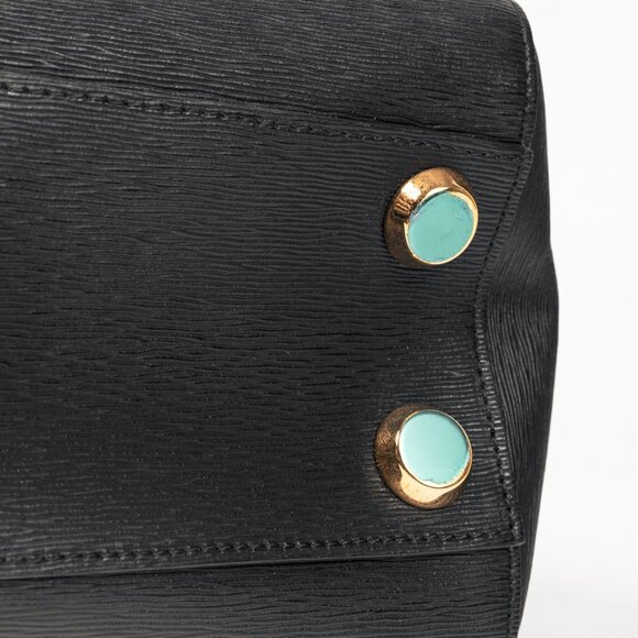 Senreve Midi Maestra Black Textured-Leather Backpack - Picture 6 of 16